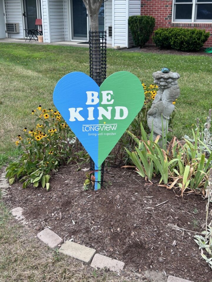 Be Kind LONGVIEW Sign